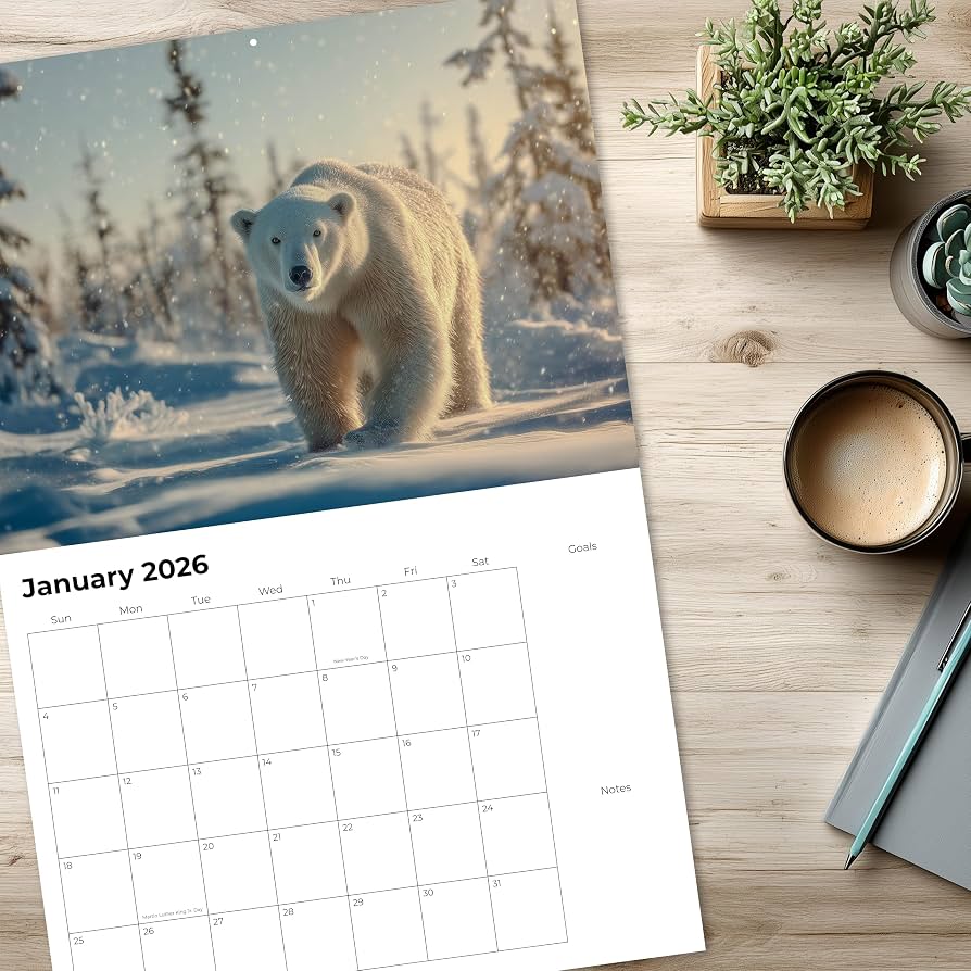 2026 Wildlife Calendar Amazon product image 3