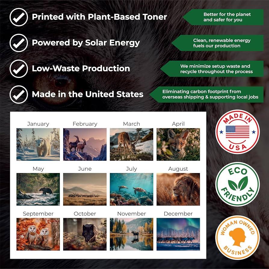 2026 Wildlife Calendar Amazon product image 4